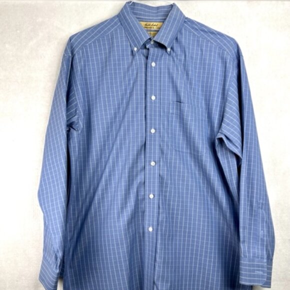 Roundtree & Yorke Other - Roundtree & Yorke Gold Label Pinpoint Cotton Dress Shirt